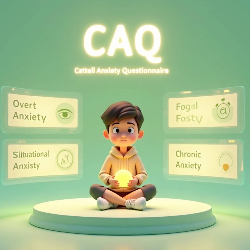 تست اضطراب کتل - CAQ